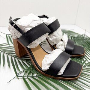 Lisa Vicky Oasis-V Shoes Womens Size 8.5 Block Heel Casual Work Neutral